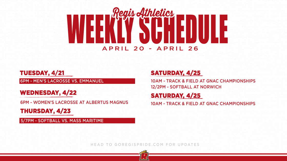 April20athleticsschedule
