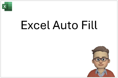 Excel Auto Fill quick learning video
