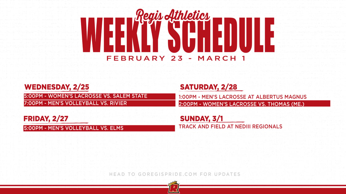 FEB23Athletic Schedule