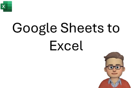 Quick Learning Video of the Month: Google Sheets to Excel